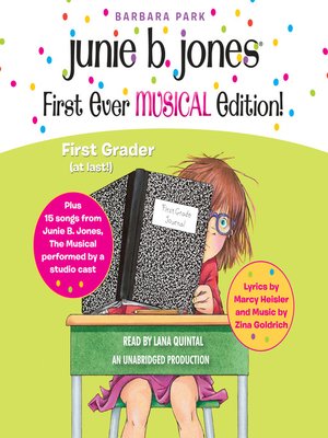 cover image of Junie B. Jones First Ever MUSICAL Edition!